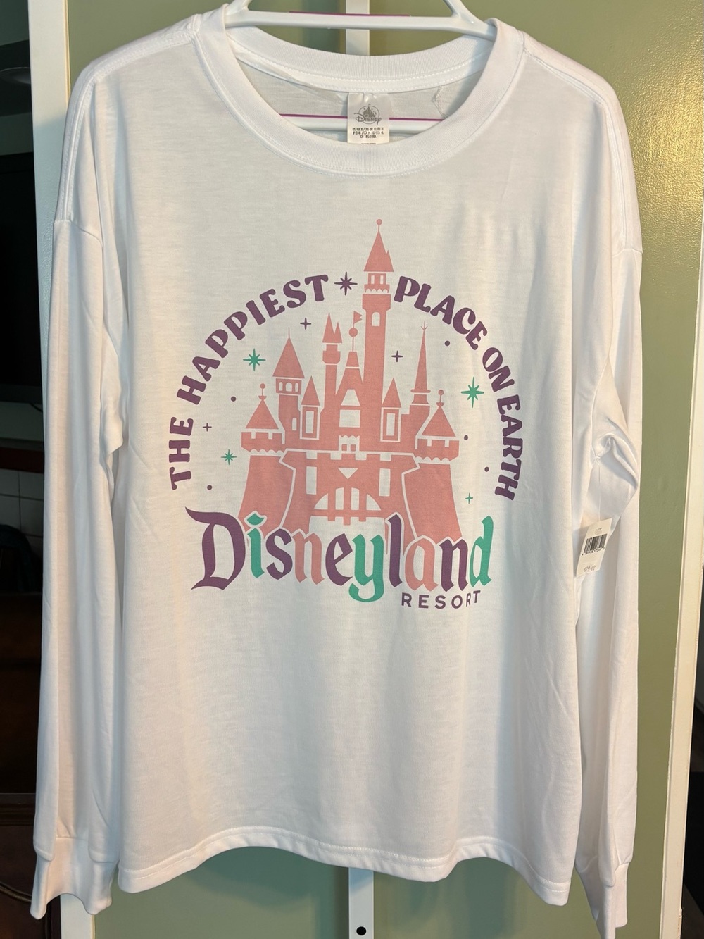 White Long-Sleeve Graphic Tee xl